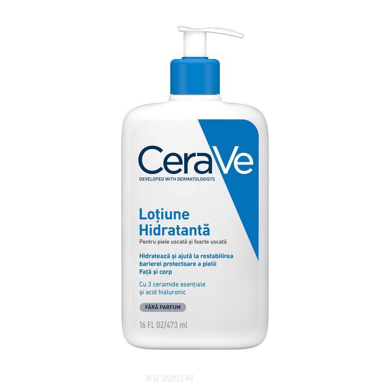 Cerave Lotiune Hidratanta Fata si Corp Piele Uscata Foarte Uscata 473ml