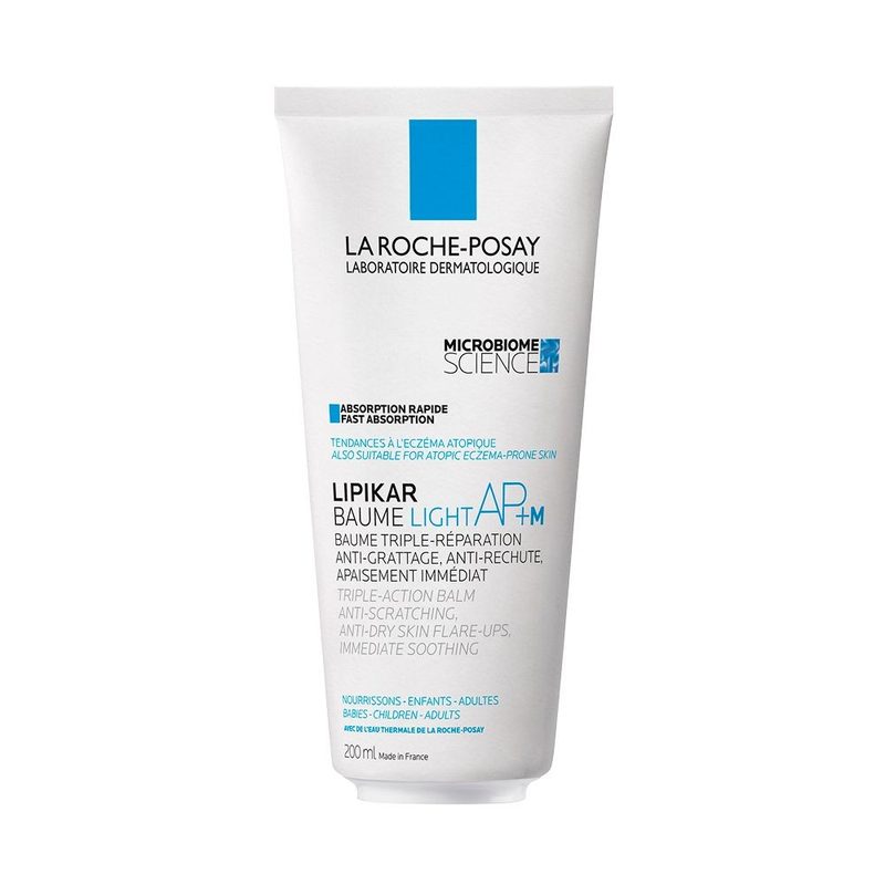 La Roche Posay Lipikar Baume AP+ M Light Balsam cu Tripla Actiune Textura Lejera 200ml Eco-Tube