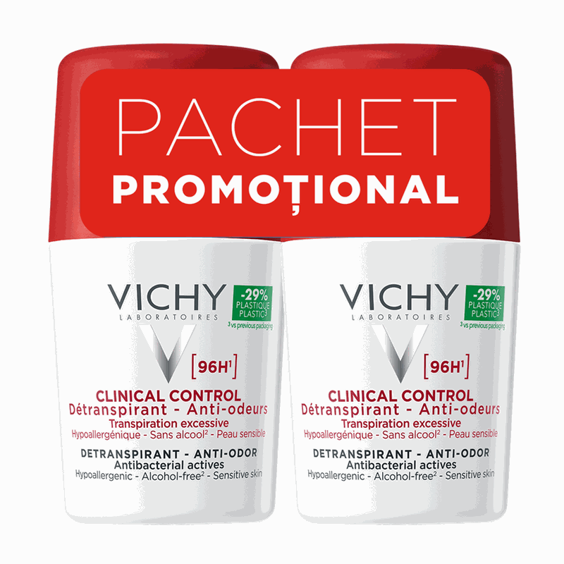 Vichy Deo Bipack Roll On Clinical Control 96h 50ml