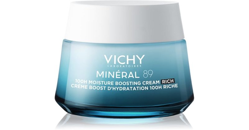 Vichy Mineral 89 Crema Intens Hidratanta 72H Ten Uscat 50ml