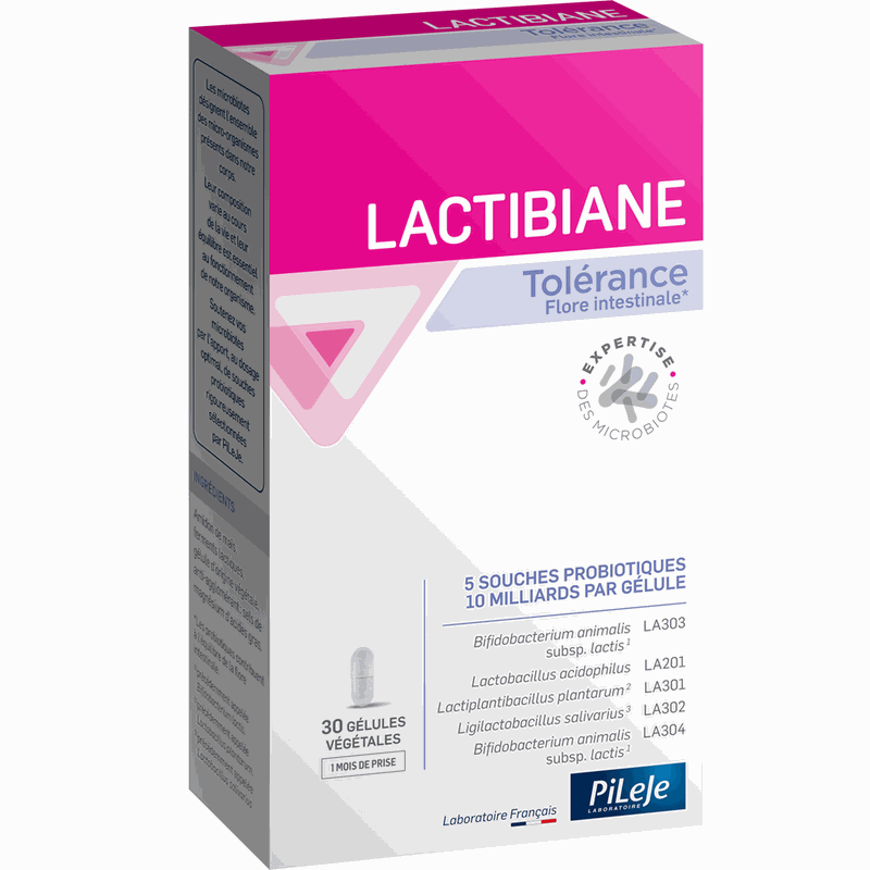 Lactibiane Tolerance x 30cps Pileje