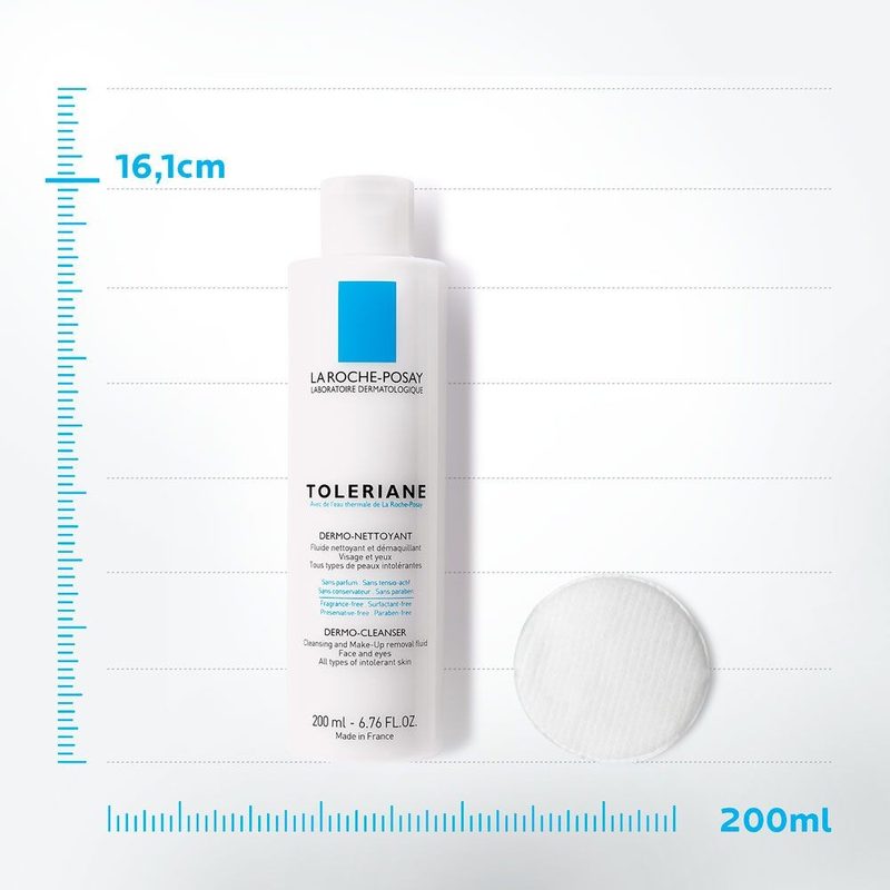 La Roche Posay Toleriane Fluid Lichid de Curatare si Demachiere 200ml