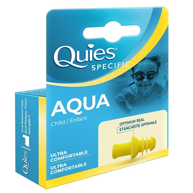 Quies Dopuri din Silicon pt Inot Aqua Copii x 1pereche