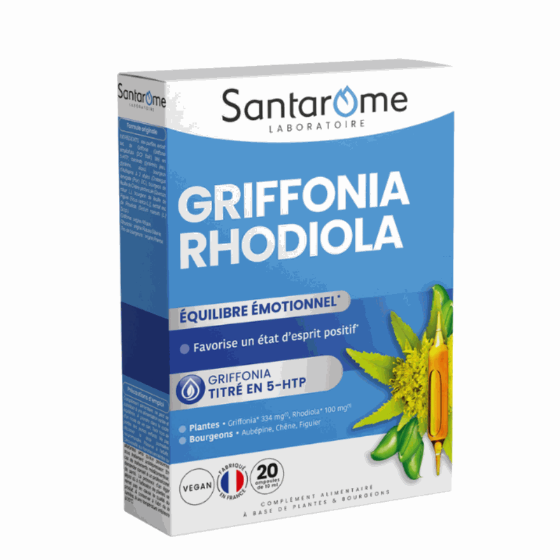 Santarome Griffonia Rhodiola x 20fi