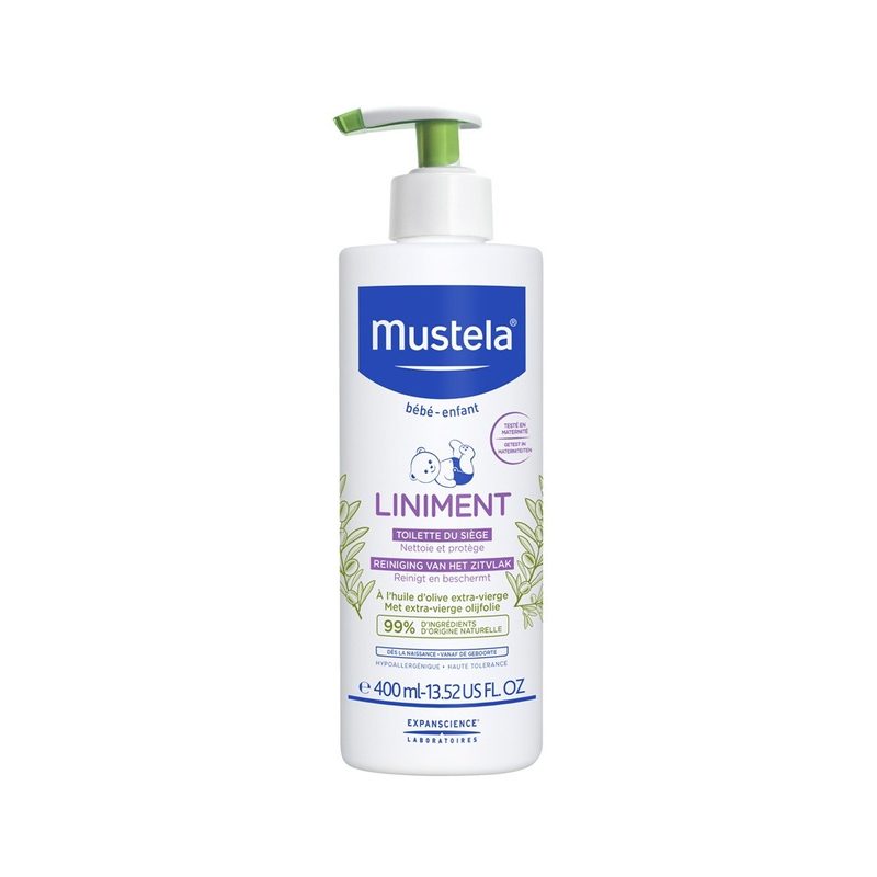 Mustela Liniment Lotiune de Curatare pt Zona Scutecului 400ml