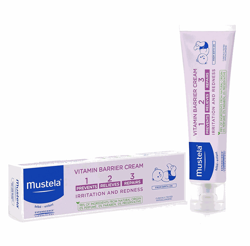 Mustela Vitamin Barrier 1-2-3 Crema Scutec 100ml