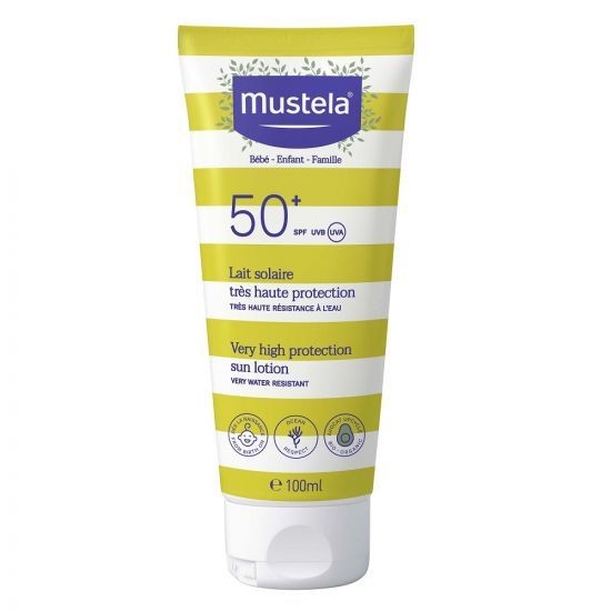 Mustela Lotiune Protectie Solara SPF50+ Bebelusi si Copii 100ml
