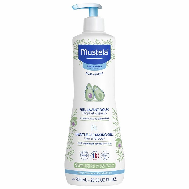 Mustela Gel de Curatare Delicat Par si Corp 750ml