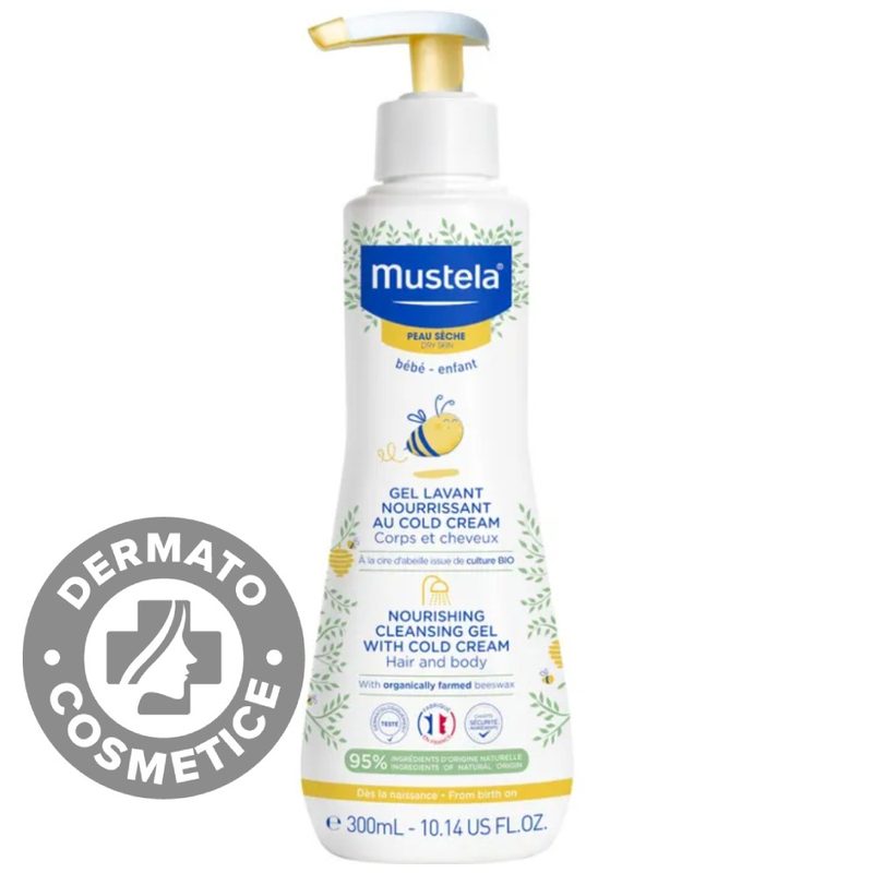 Mustela Gel de Curatare Hranitor cu Cold Cream 300ml (1)