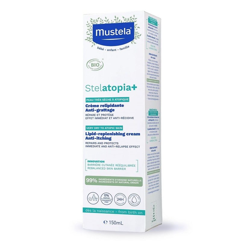 Mustela Stelatopia+ Crema de Refacere a Lipidelor 150ml