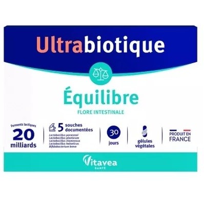 Ultrabiotique Equilibre x 30cps Vitavea