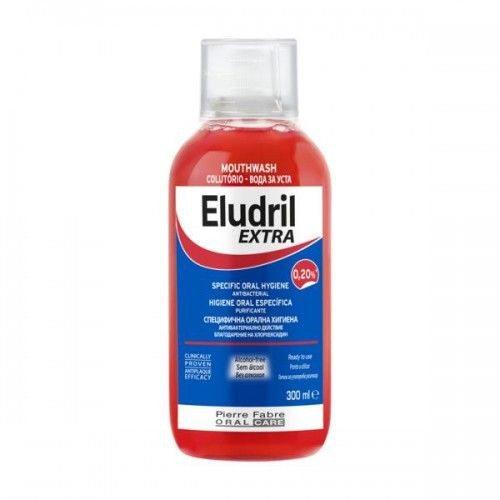 Eludril Extra 0,2% CHX Apa de Gura 300ml