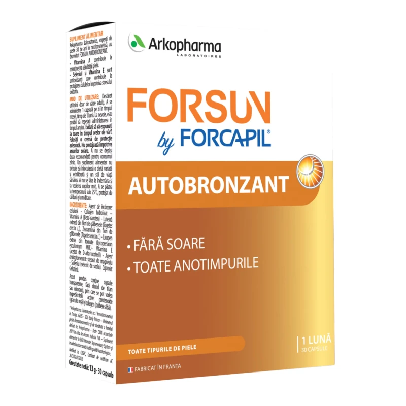 Forsun Autobronzant x 30cps Arkopharma
