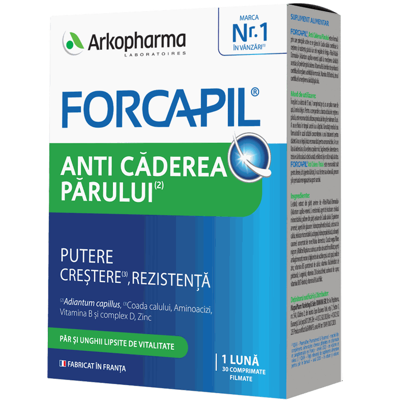 Forcapil Anti Cadere x 30cpr Arkopharma