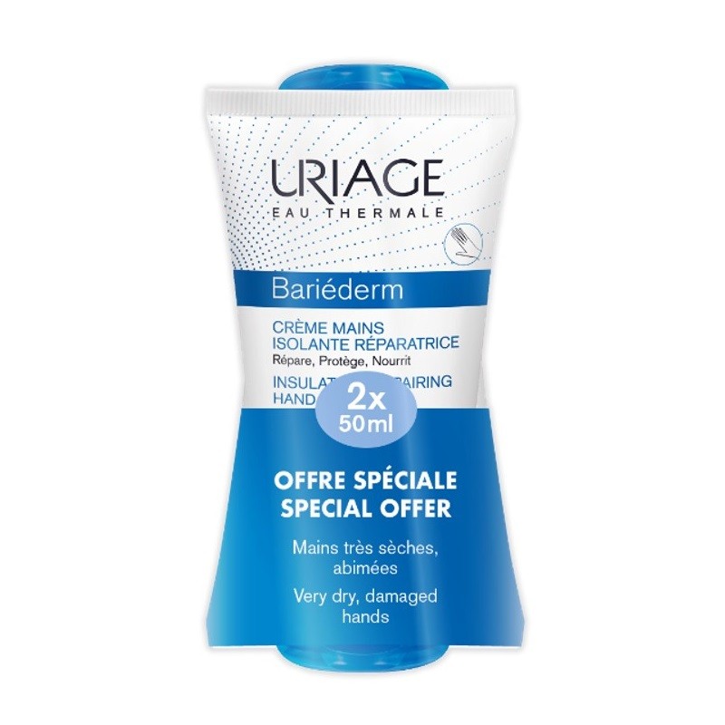 Uriage Bariederm Crema de Maini 50ml Pachet 1+1