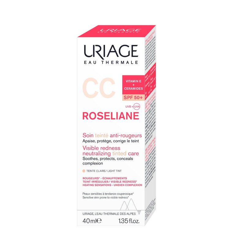 Uriage Roseliane Crema CC Antiroseata SPF50+ 40ml