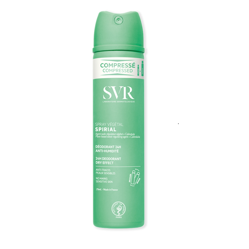 SVR Spirial Vegetal Spray Antiperspirant 75ml