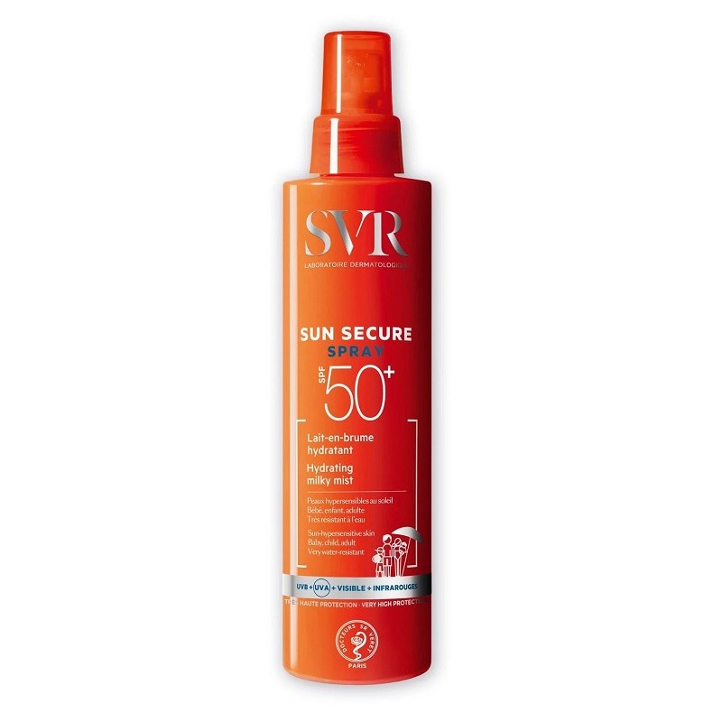 SVR Sun Secure Spray Lapte Hidratant SPF50+ 200ml