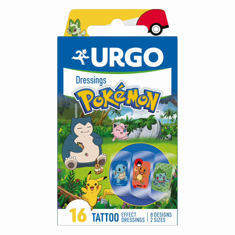 Urgo Plasturi Copii Pokemon Tattoo x 16buc