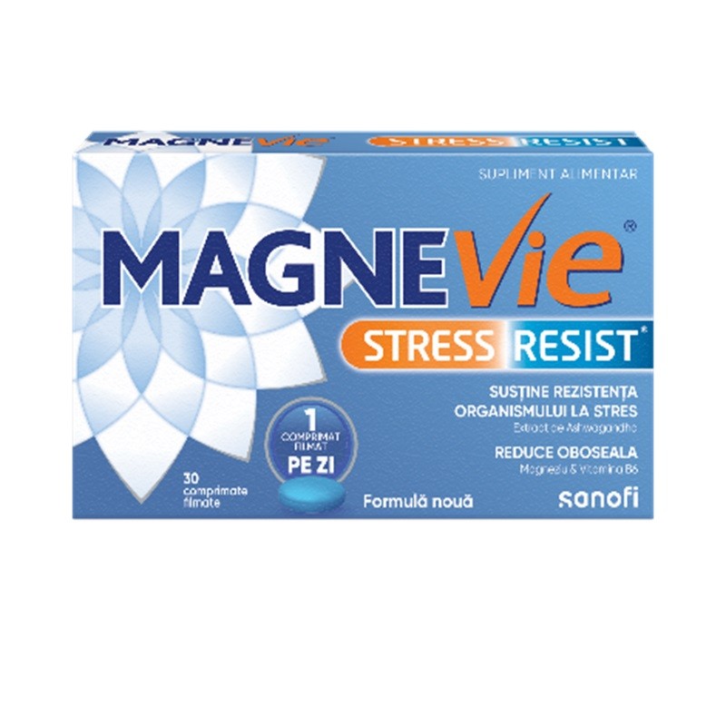 MagneVie Stress Resist Ashwagandha x 30cpr film Sanofi