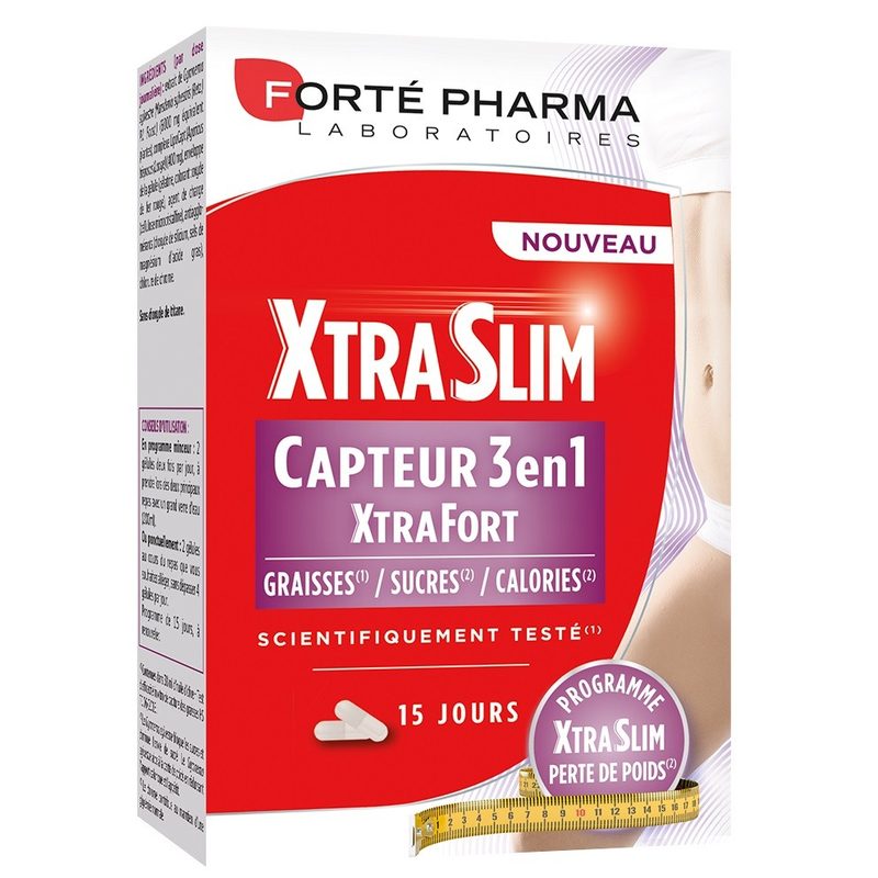 Forte Pharma XtraSlim Capteur 3 in 1 x 60cps