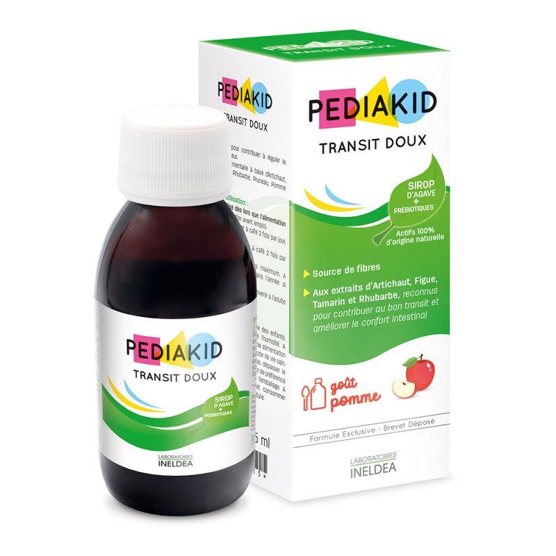 Pediakid Transit Doux Sirop cu Gust de Mar Verde 125ml