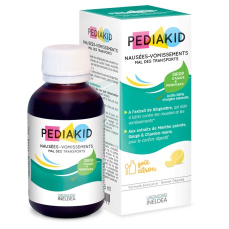 Pediakid Mal Des Transports Sirop Menta pt Rau de Transport 125ml