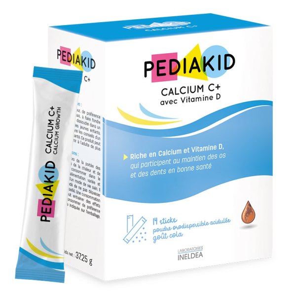 Pediakid Calcium C+ Calciu si Vitamina D3 x 14plic