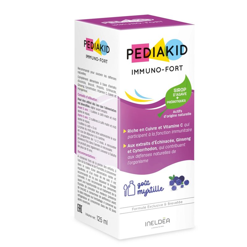 Pediakid Imuno Fort Sirop Afine 125ml