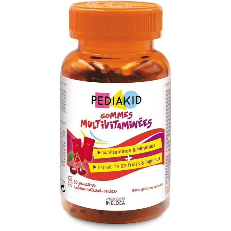 Pediakid Ursuleti Gumati cu Vitamine si Minerale x 60buc