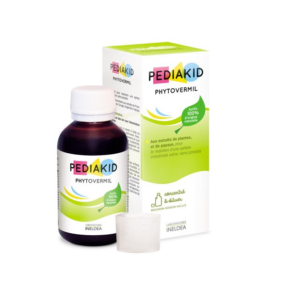 Pediakid Phytovermil Sirop Impotriva Parazitilor Intestinali 125ml
