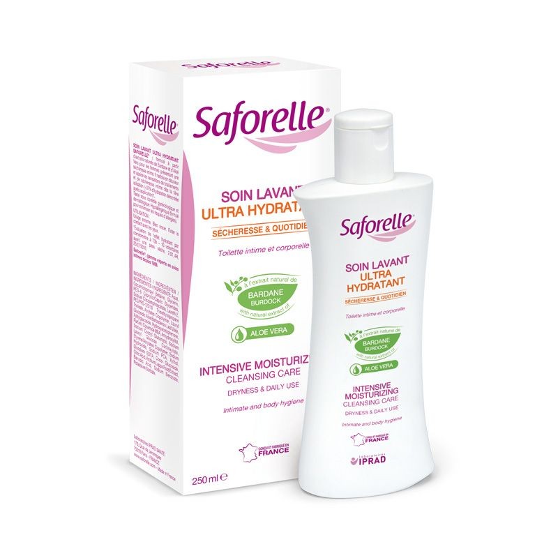 Saforelle Gel Igiena Intima si Corporala Ultrahidratant 250ml