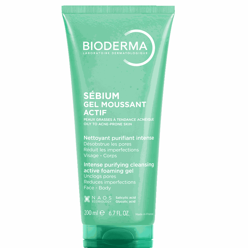 Bioderma Sebium Gel Spumant Activ 200ml (1)