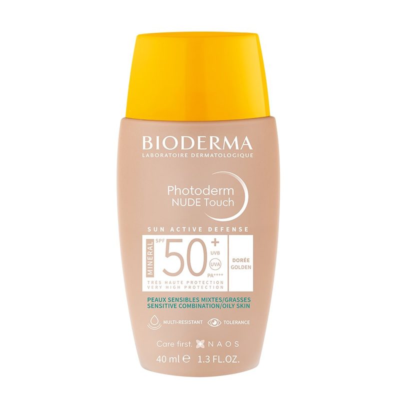 Bioderma Photoderm Nude Touch Auriu SPF50+ 40ml