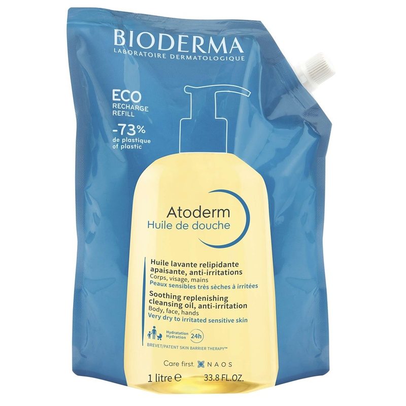 Bioderma Atoderm Rezerva Eco Ulei de Dus 1000ml