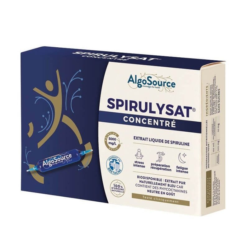 Algosource Spirulysat Concentrat x 20fi
