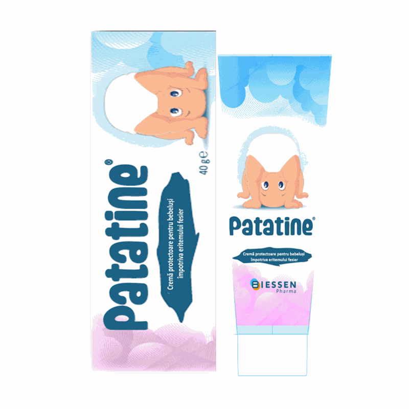 Patatine crema pt Eritem Fesier 40g Biessen
