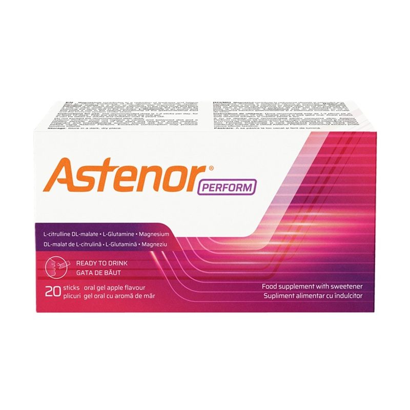 Astenor Perform gel oral cu Aroma de Mar x 20plic Biessen