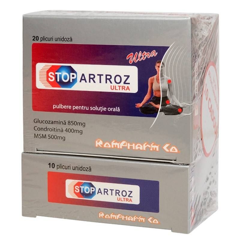 Stop Artroz Ultra oferta x 20plic+10plic Rompharm