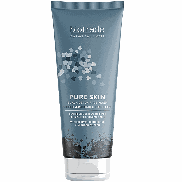 Biotrade Pure Skin Gel Negru de Curatare Detoxifiant 200ml