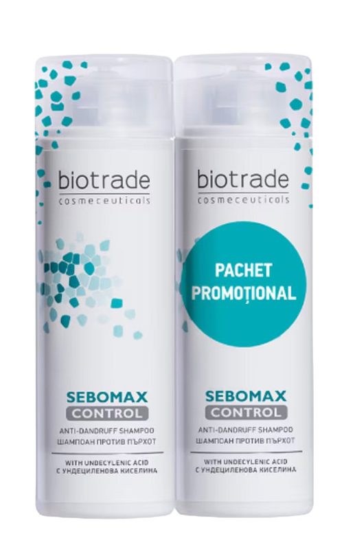 Biotrade Sebomax Sampon Control Antimatreata 200ml 1+ 1pachet promo