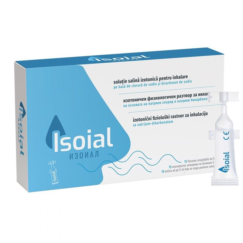 Isoial Sol Salina Izotonica 5ml x 15fl Naturpharma