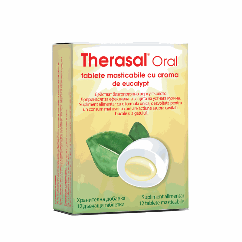 Therasal Oral Eucalipt x 12cpr mast Vedra