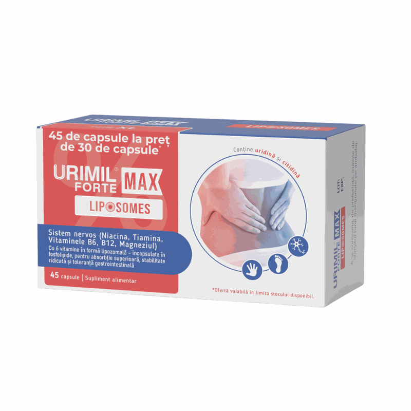 Urimil Forte Max Liposomes x 45cps Naturpharma