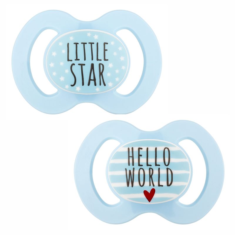 Baby Nova 27231 Suzete Simetrice Decorate Talia 1 (0-6luni)