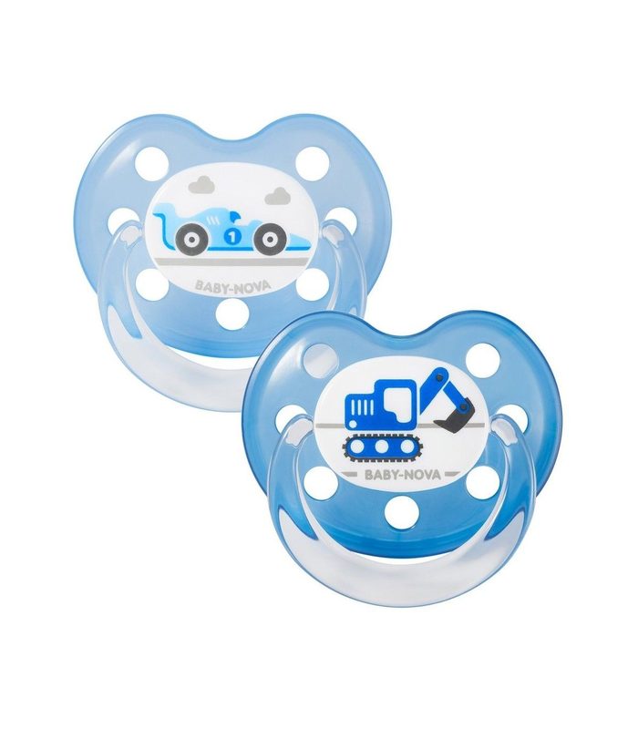 Baby Nova 28240 Suzeta Silicon Orto Decorate Inel PP