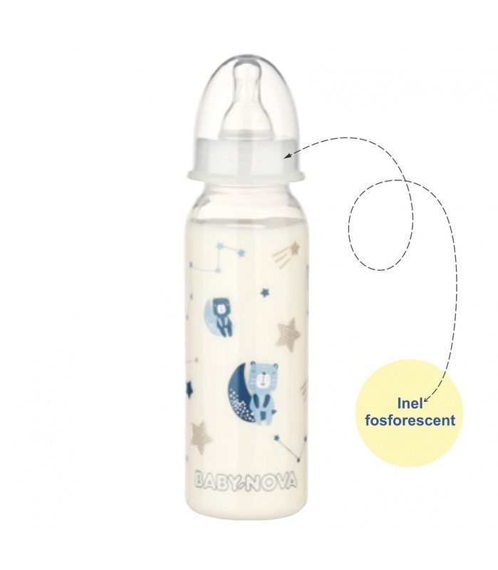 Baby Nova 47011 Biberon PP Noapte Buna 240ml