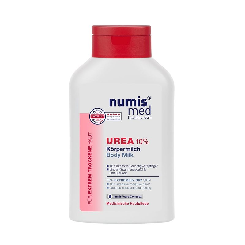 Numis Med Lapte de Corp  cu Uree 10% pt Piele Uscata si foarte Uscata 300ml