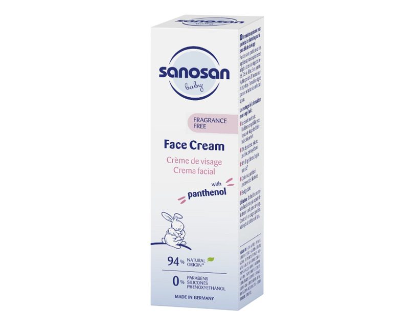 Sanosan Baby Crema Fata cu aplicator pompita 50ml