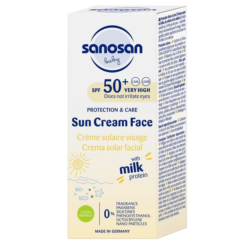 Sanosan Baby Sun Crema Fata SPF50+ 30ml